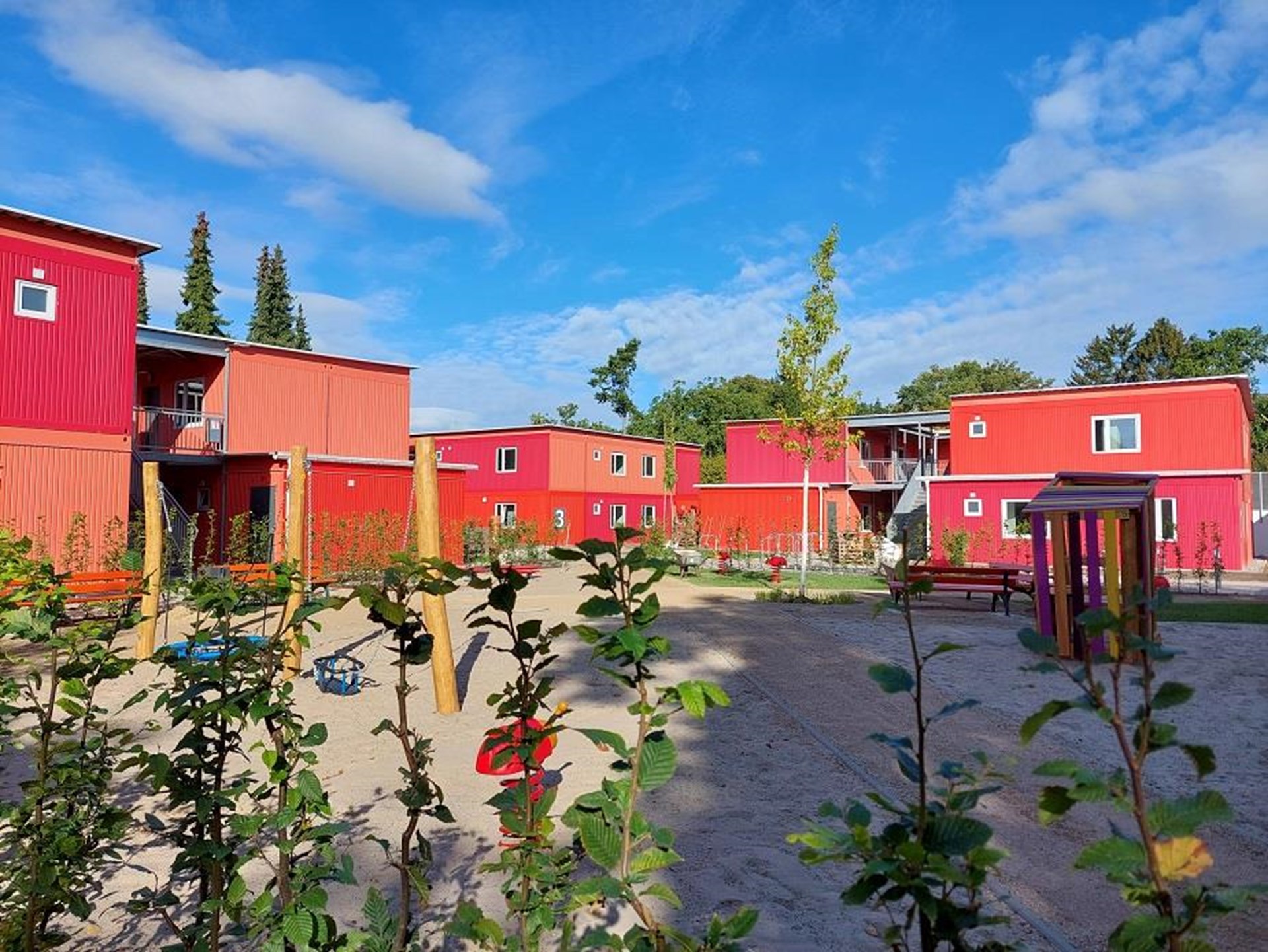 ÜWH Rotes Dorf Außenansicht