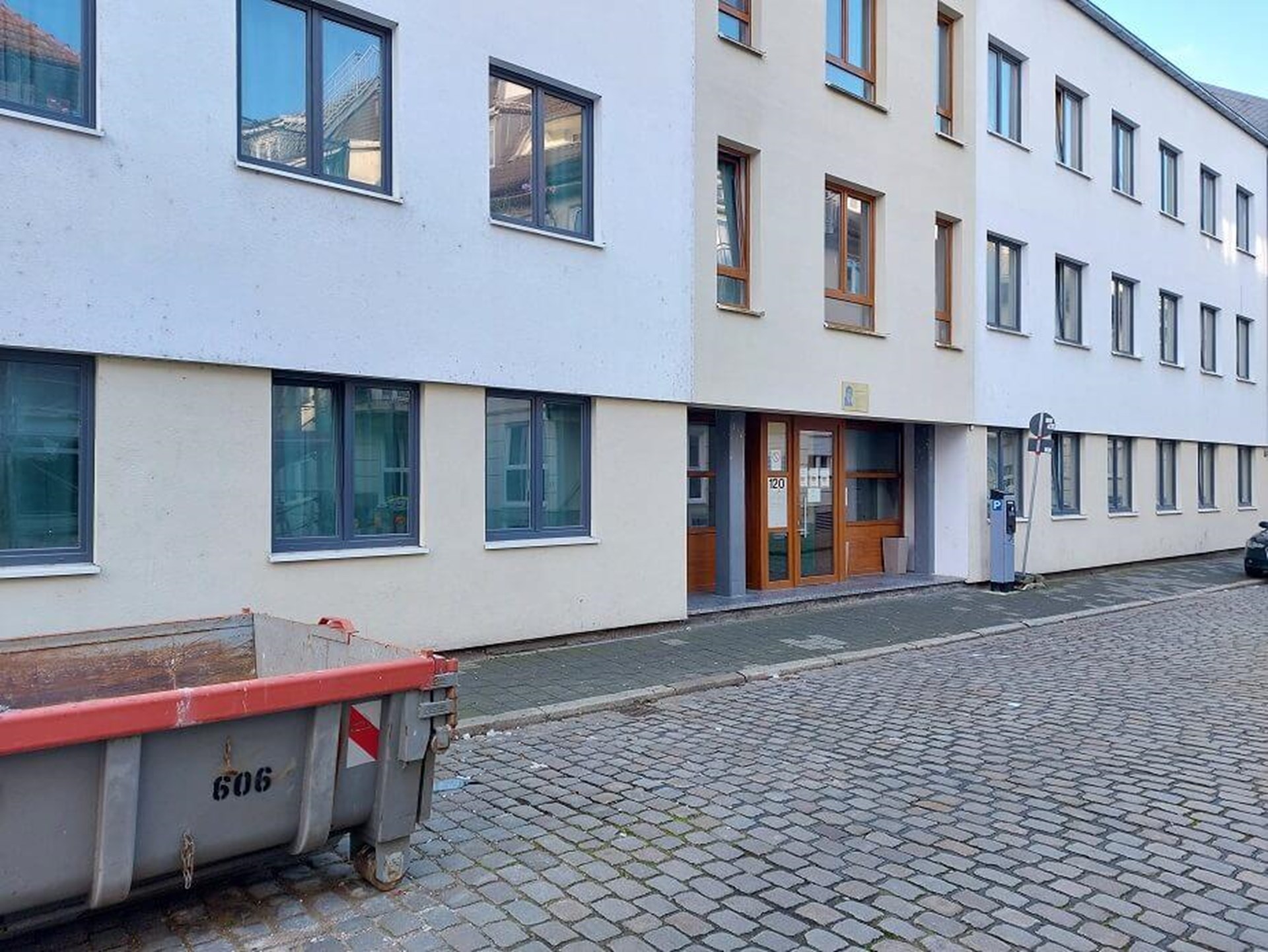 Übergangswohnheim Grünenstraße Außenansicht